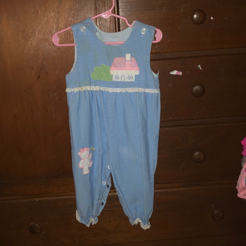 Baby girl Corduroy Overalls